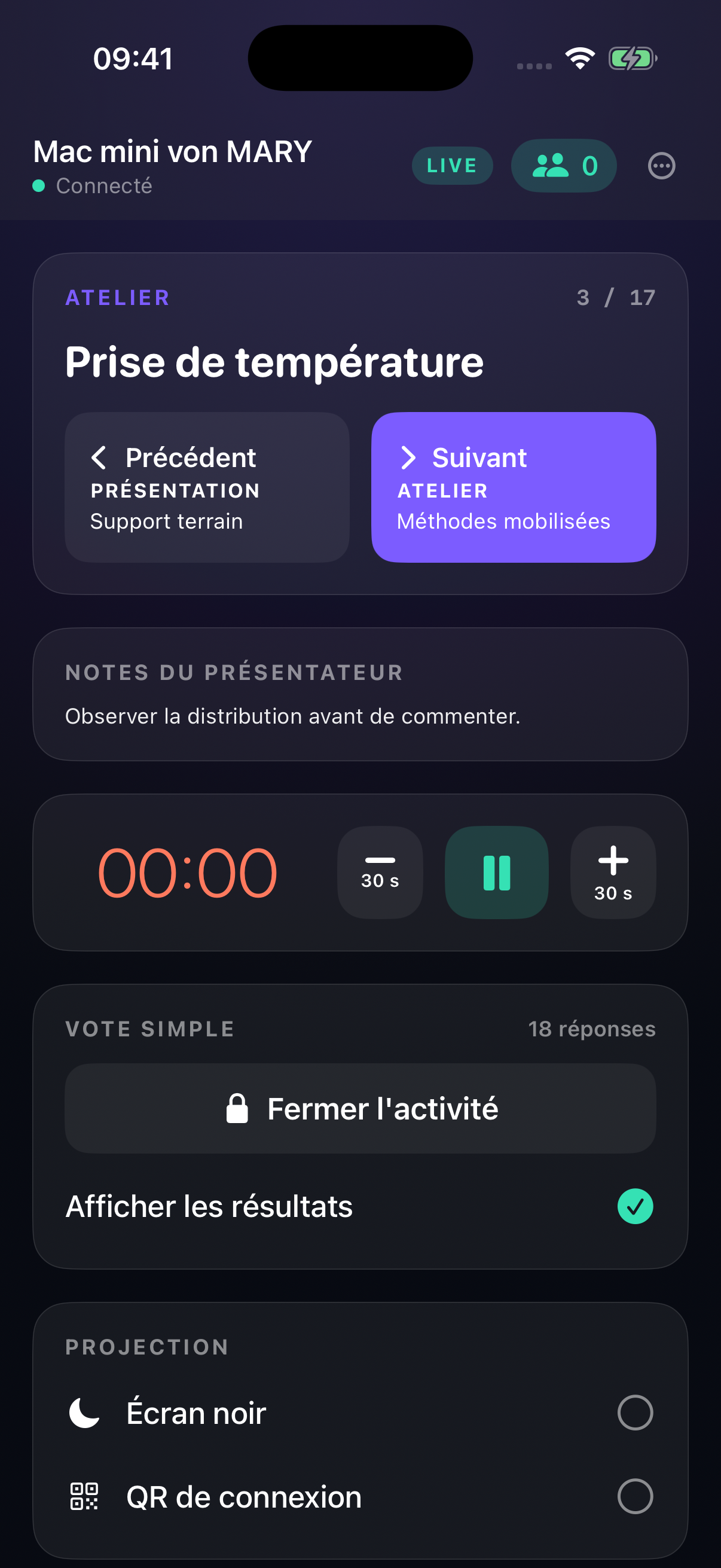 iPhone remote screen